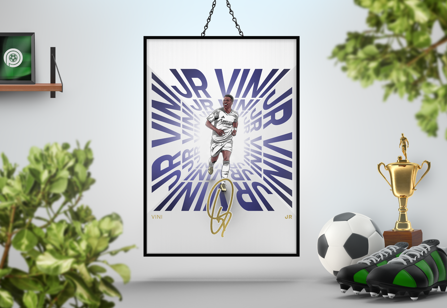 Vinícius Júnior Tunnel Art Print