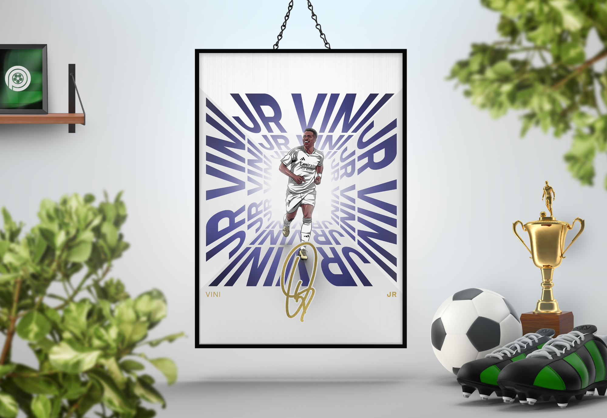 Vinícius Júnior Tunnel Art Print