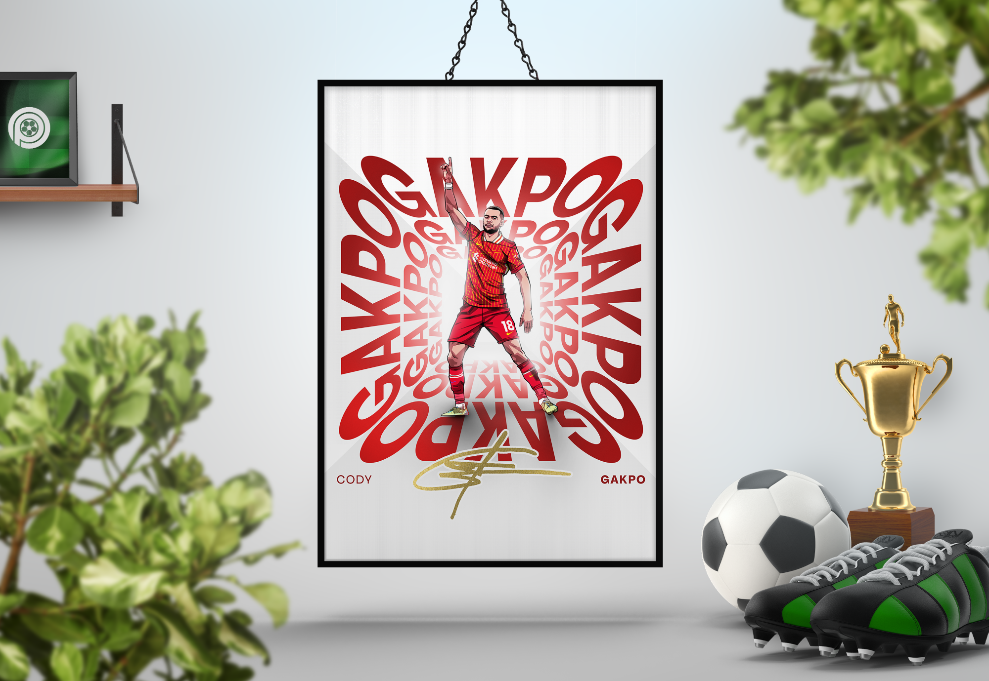 Cody Gakpo Tunnel Art Print