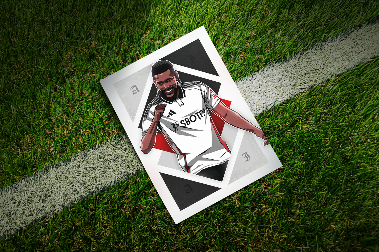 Alex Iwobi Diamonds Art Print
