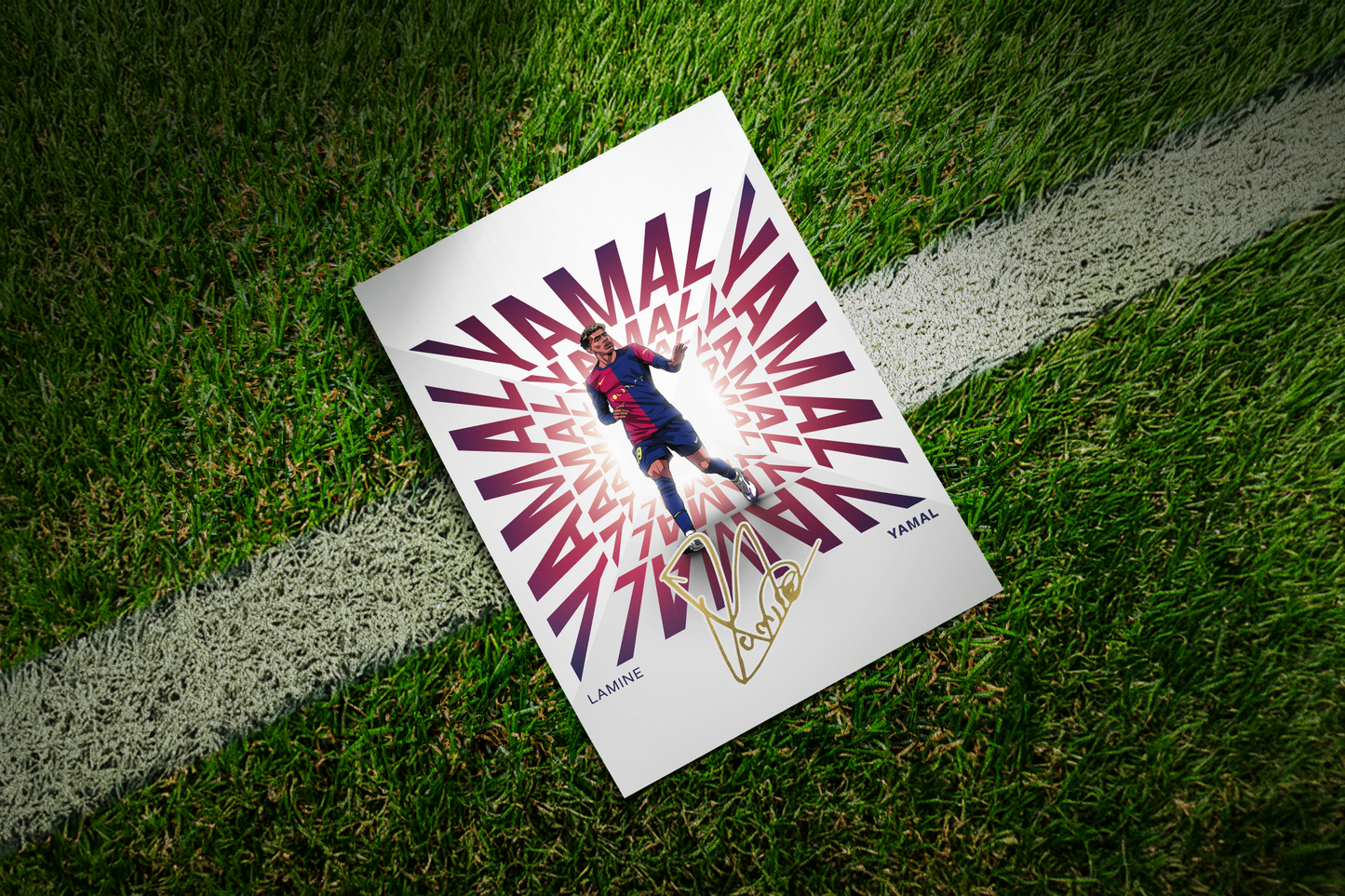 Lamine Yamal Tunnel Art Print