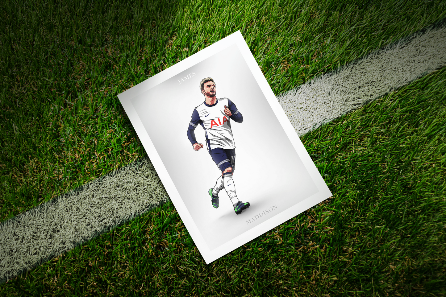James Maddison Clean Art Print
