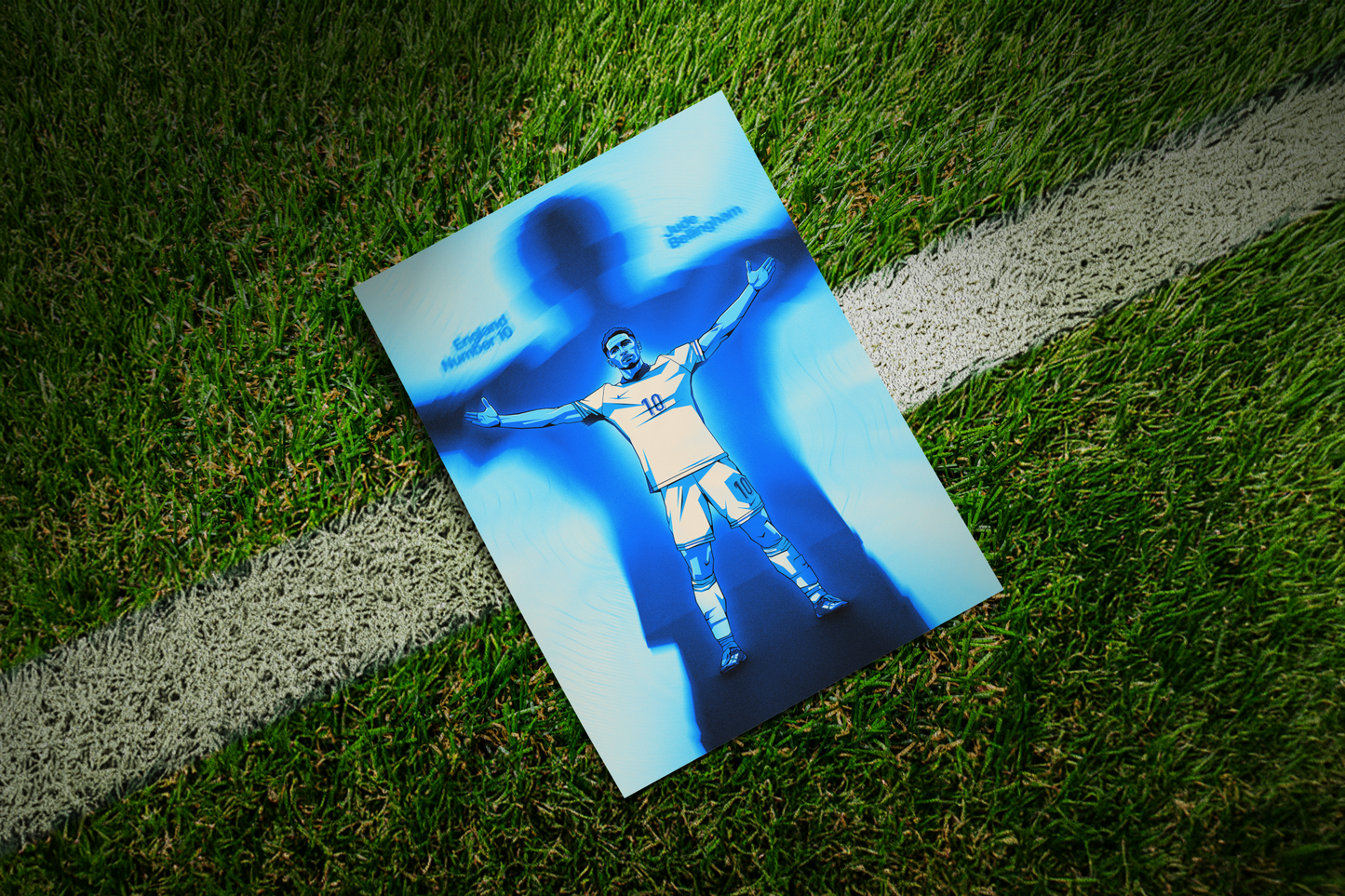 Jude Bellingham Silhouette Art Print