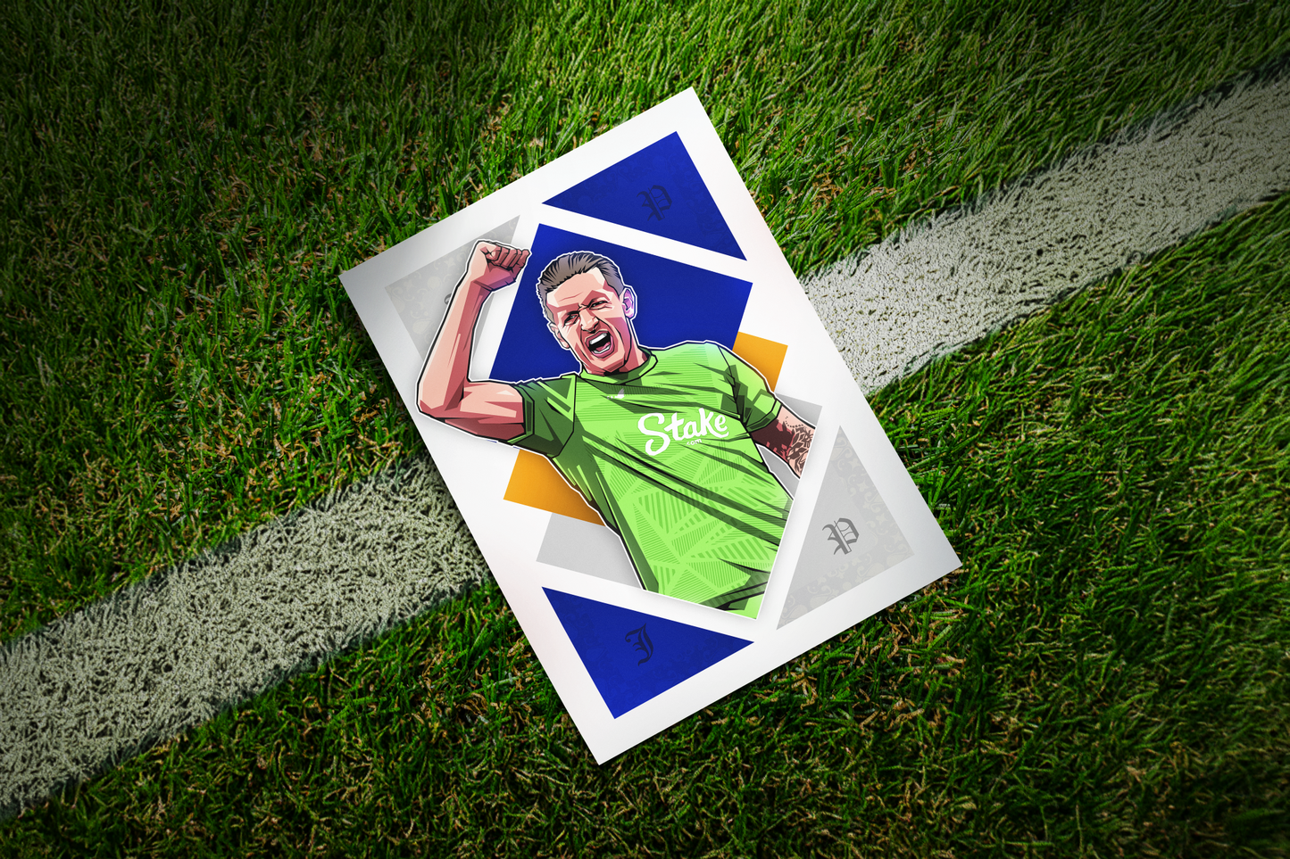 Jordan Pickford Diamonds Art Print