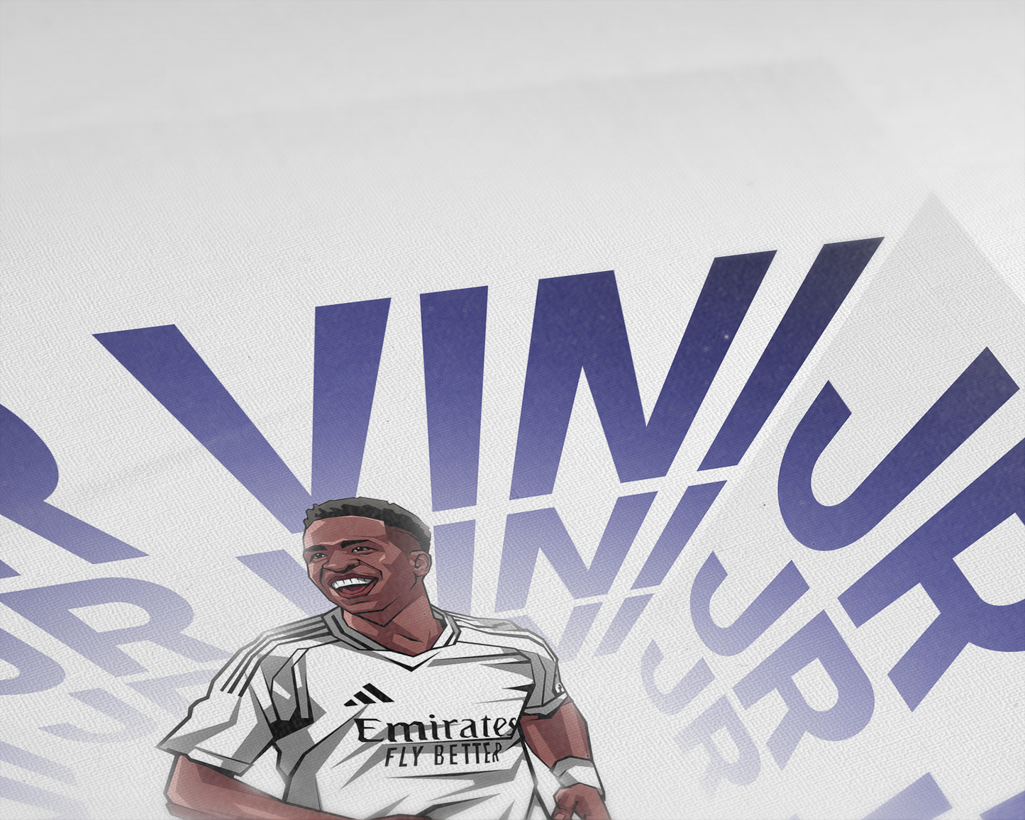 Vinícius Júnior Tunnel Art Print