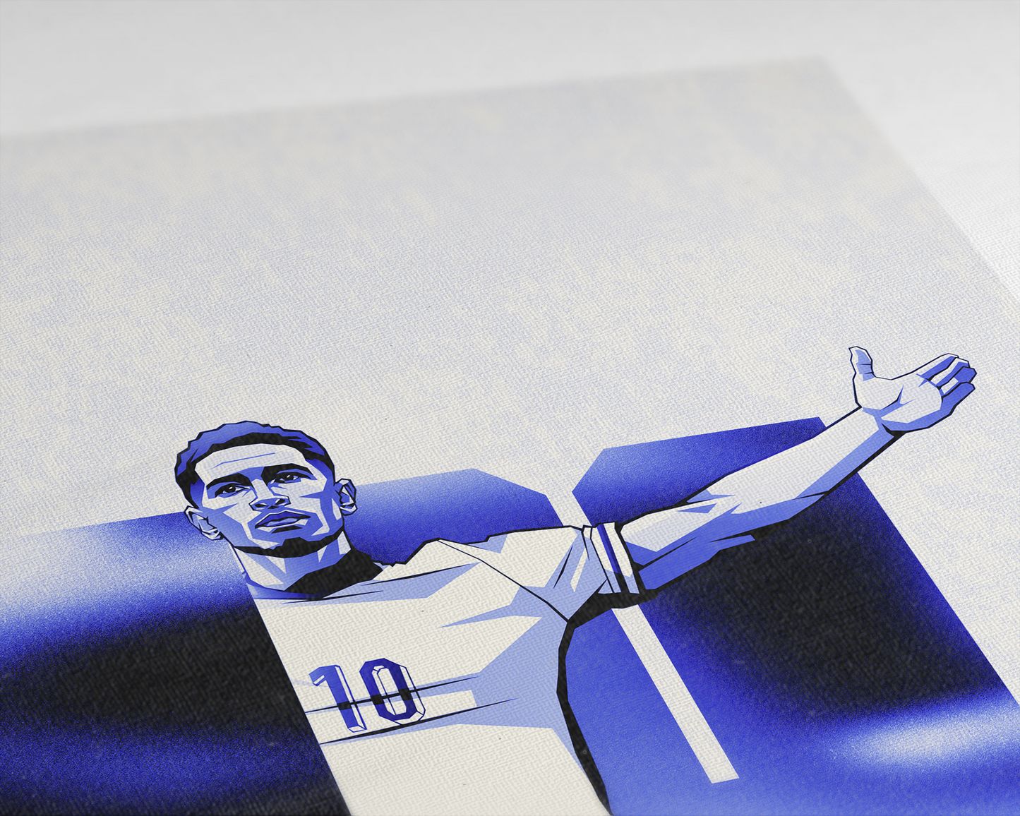 Jude Bellingham Blocks Art Print