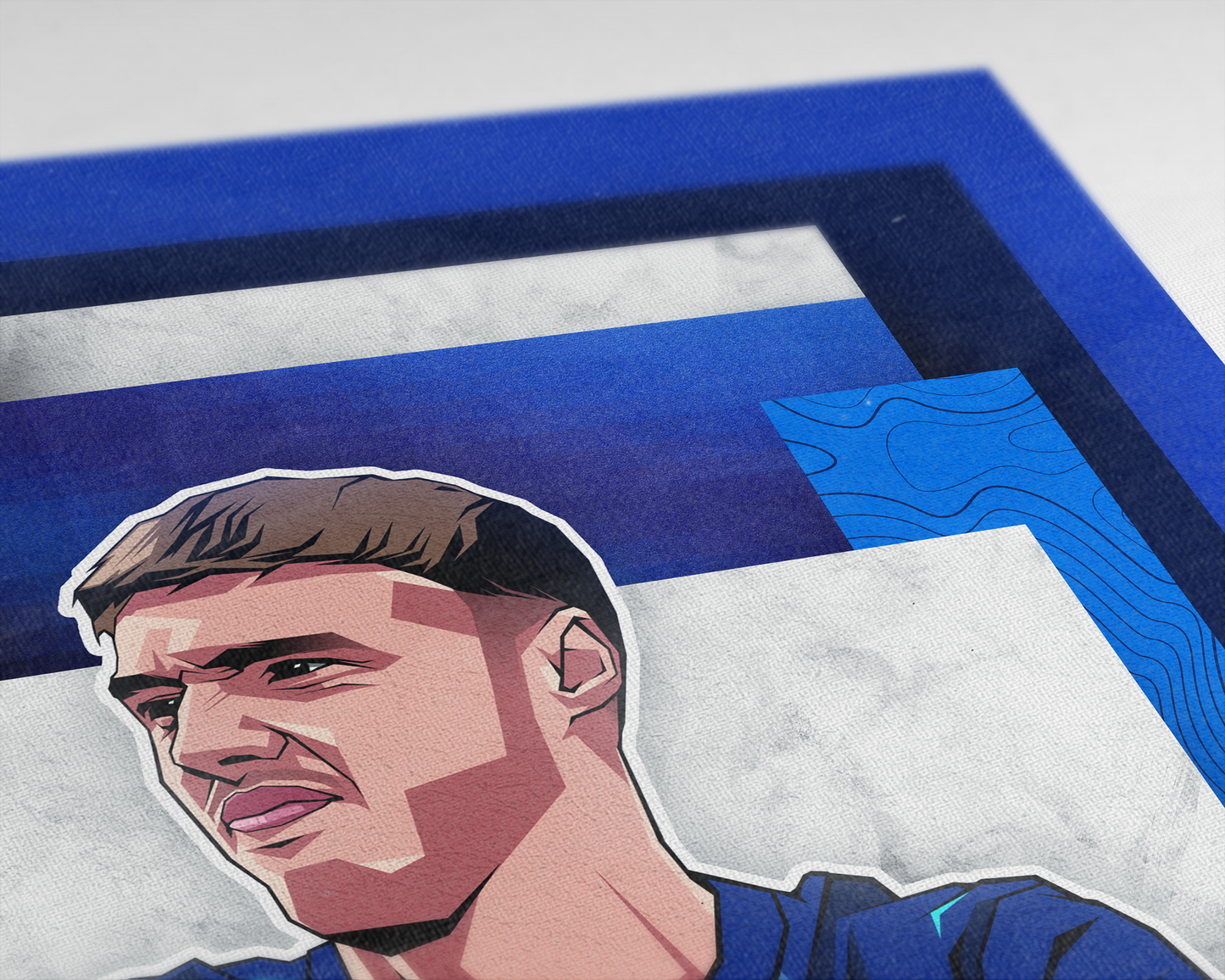 Cole Palmer Mosaic Art Print