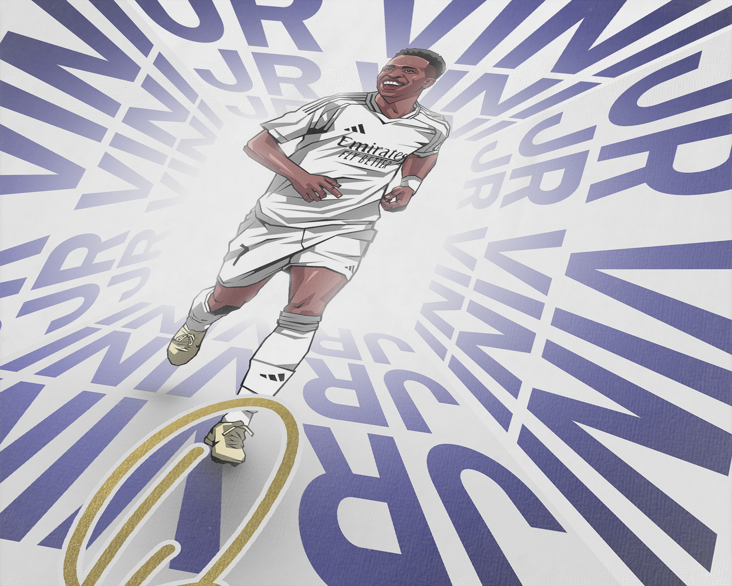 Vinícius Júnior Tunnel Art Print