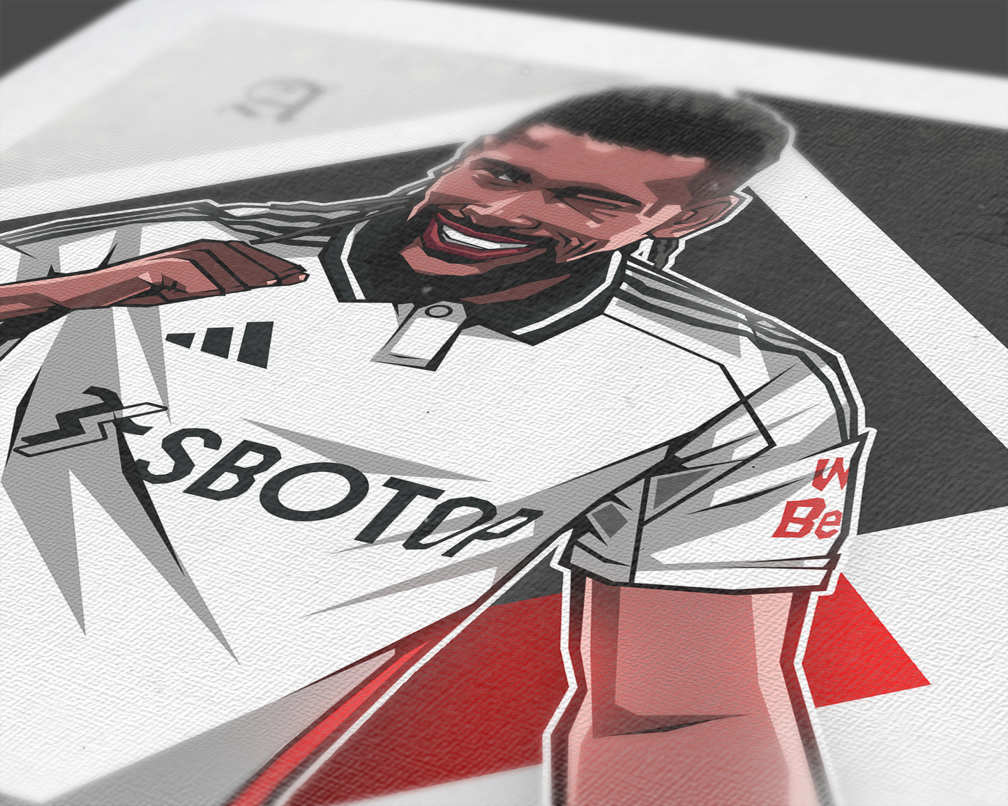Alex Iwobi Diamonds Art Print