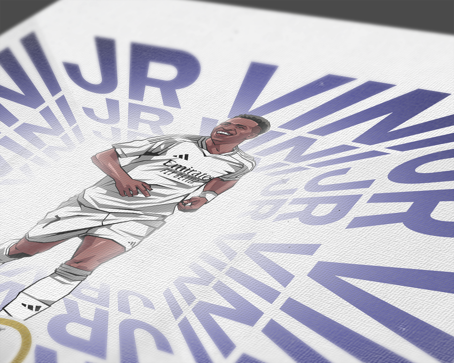 Vinícius Júnior Tunnel Art Print