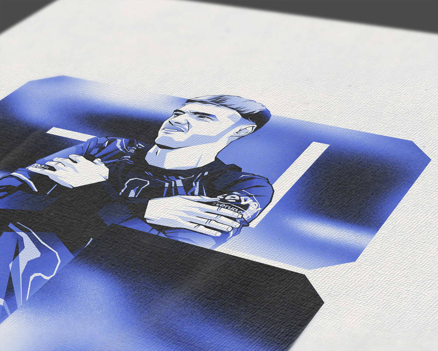 Cole Palmer Blocks Art Print