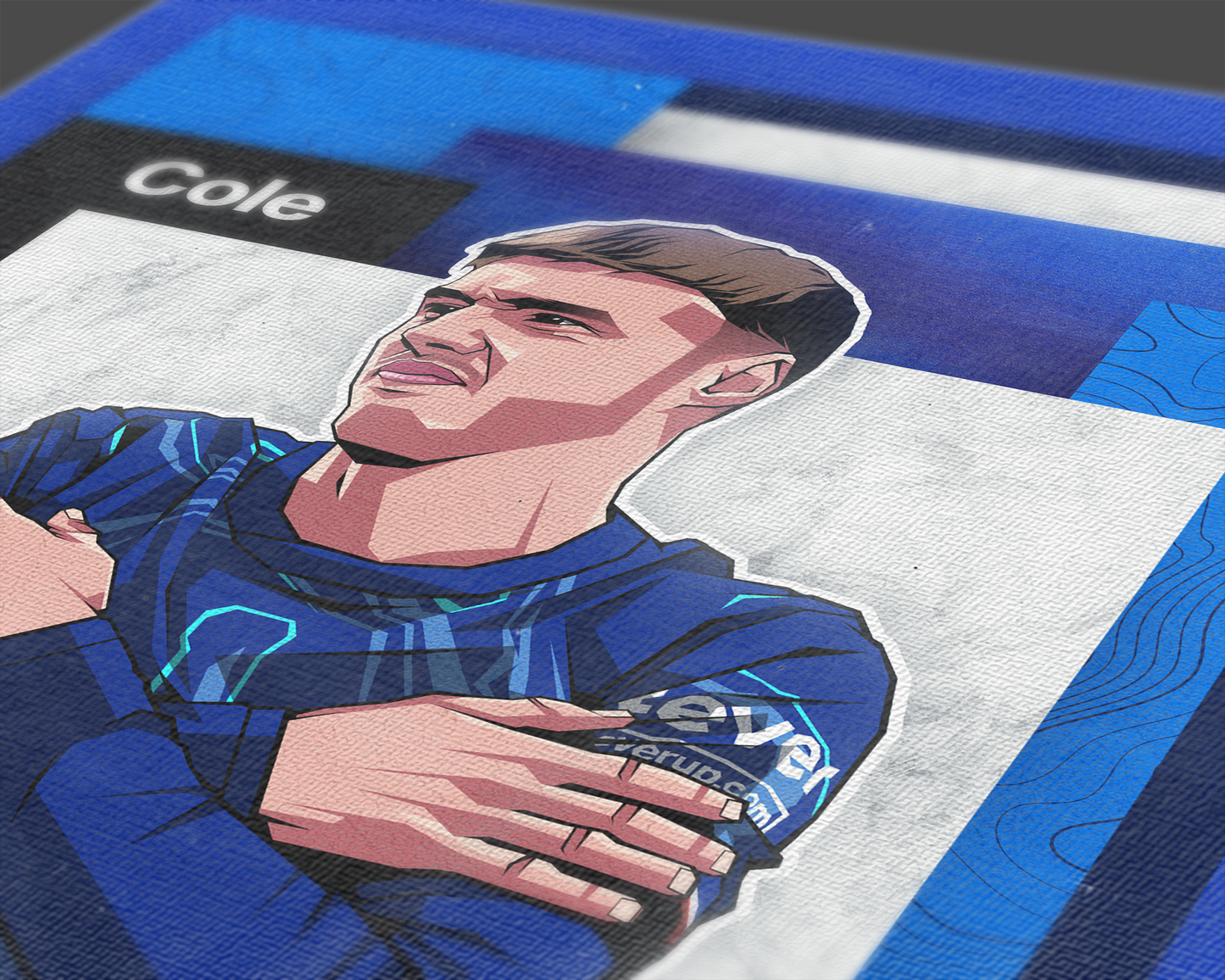 Cole Palmer Mosaic Art Print