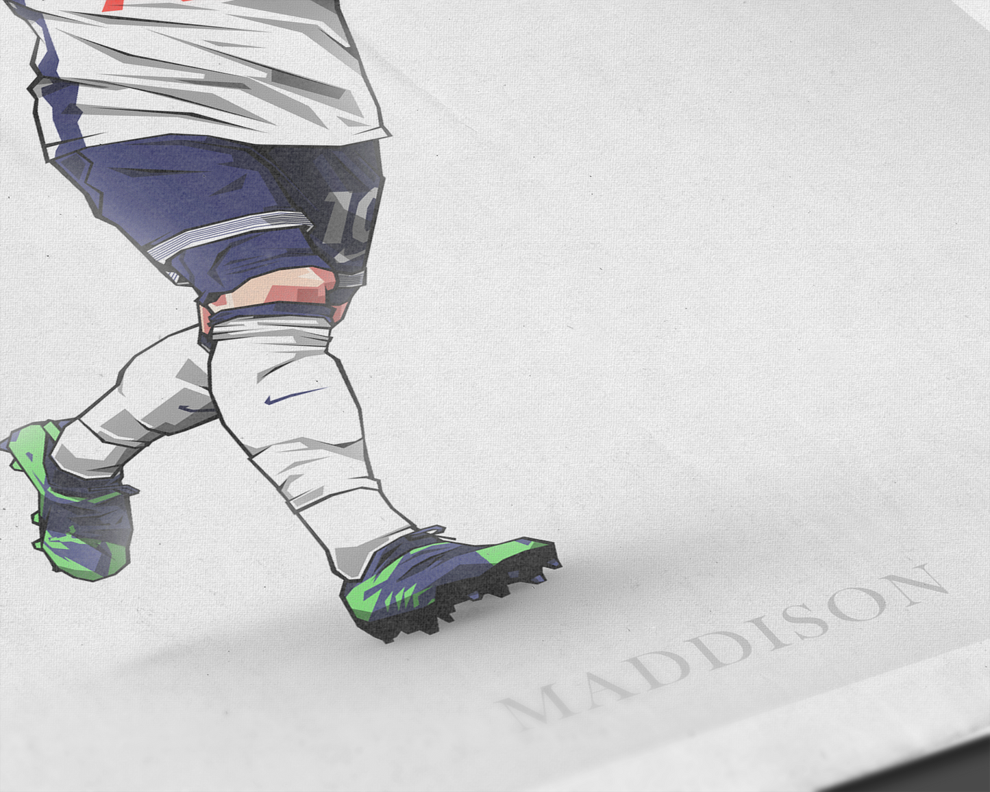 James Maddison Clean Art Print