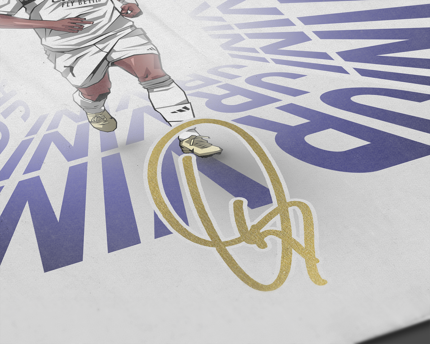 Vinícius Júnior Tunnel Art Print