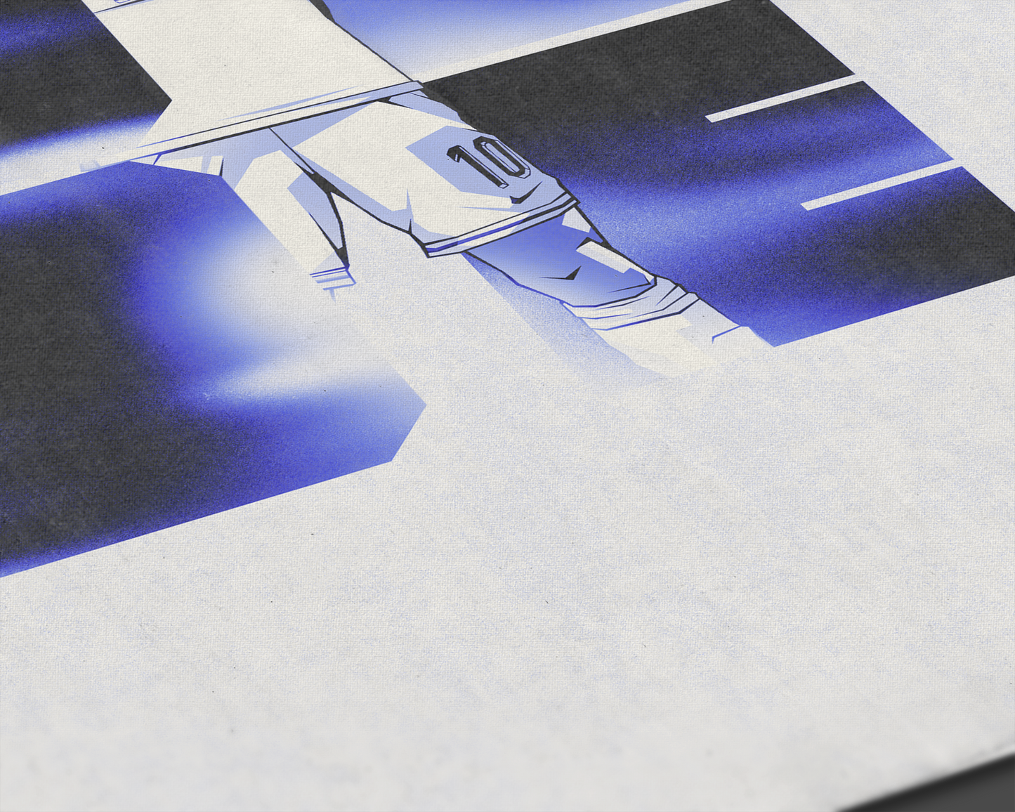Jude Bellingham Blocks Art Print