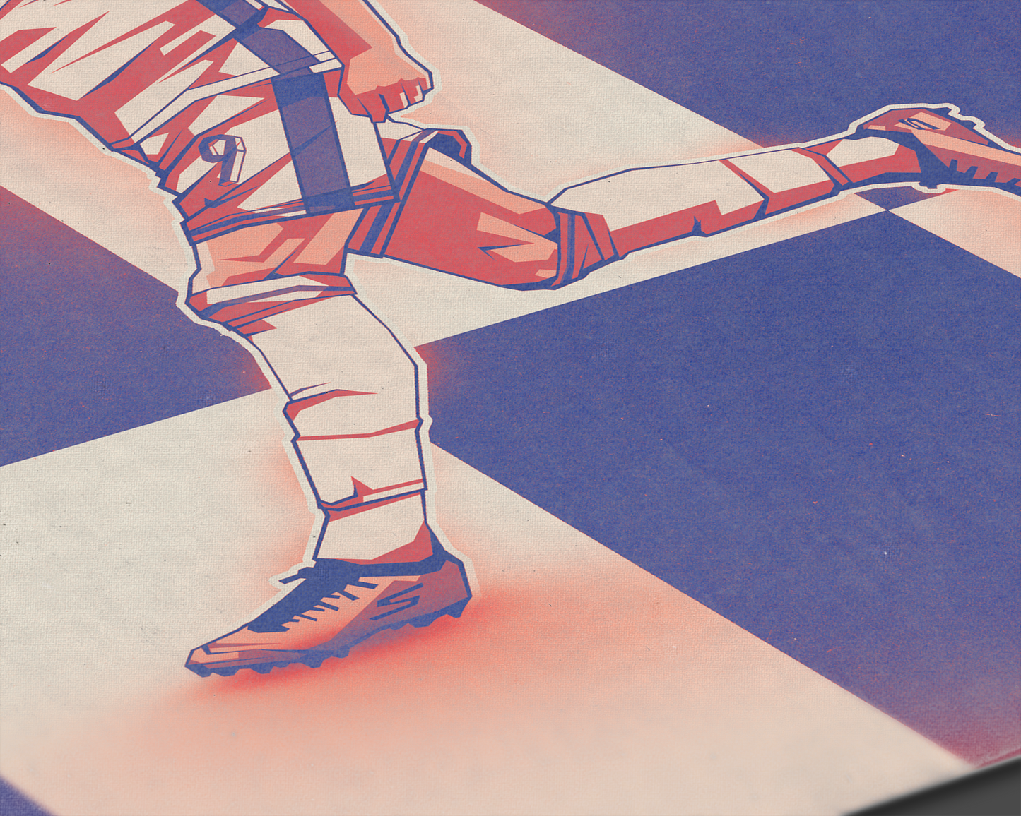 Harry Kane Sections Art Print