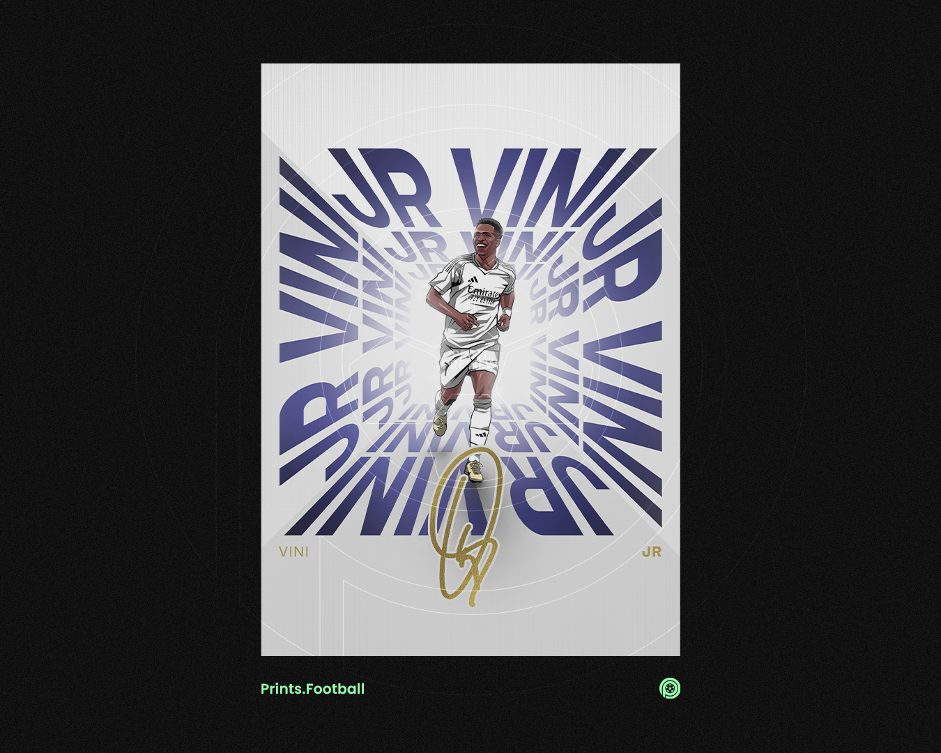 Vinícius Júnior Tunnel Art Print
