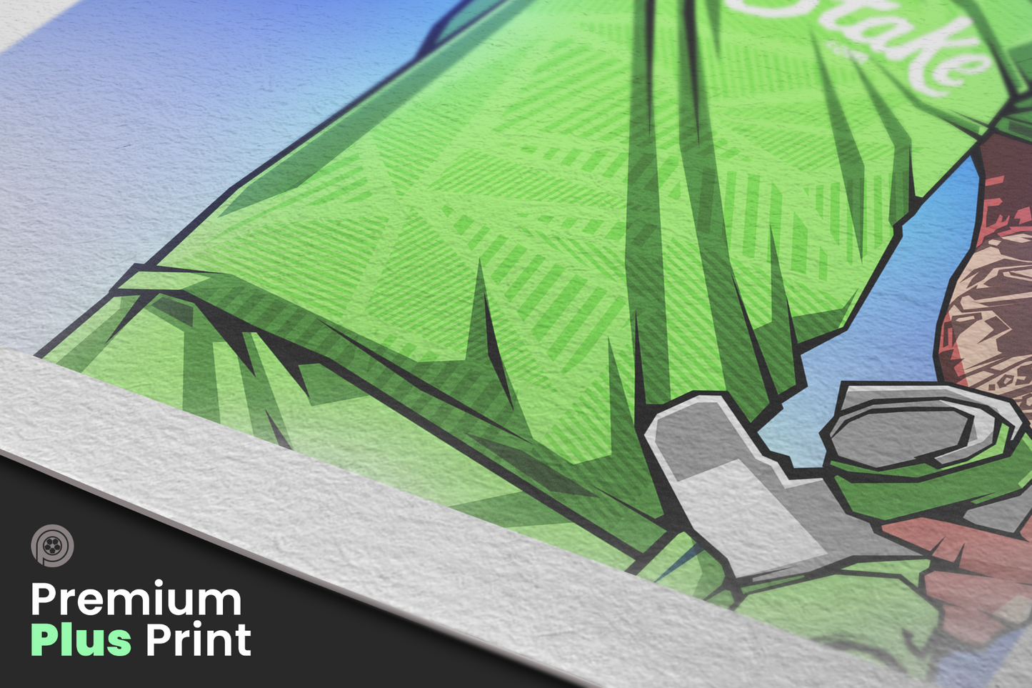 Jordan Pickford Gradient Art Print