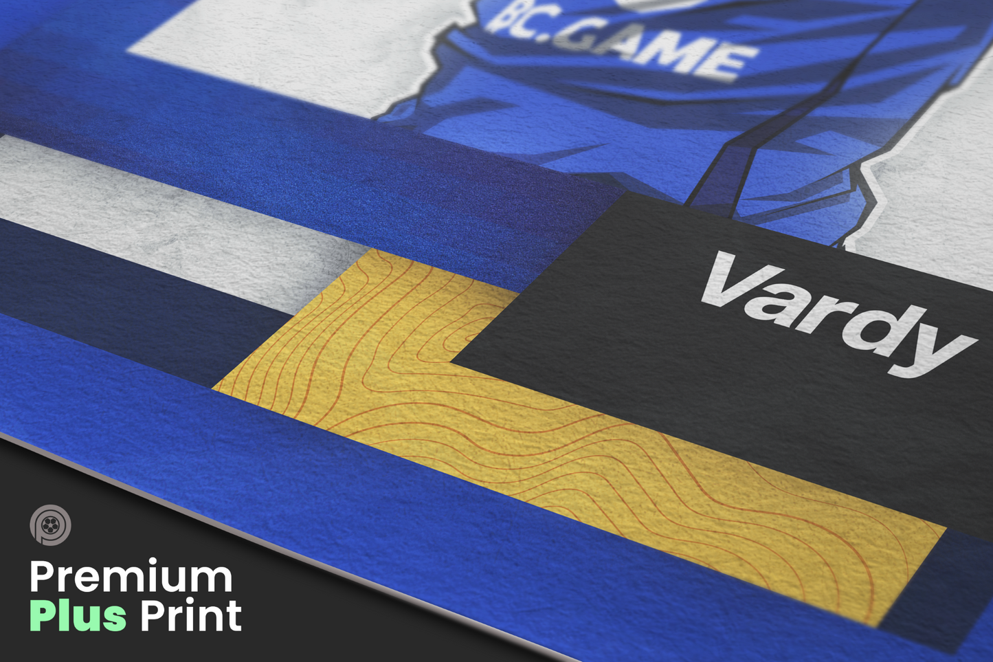 Jamie Vardy Mosaic Art Print