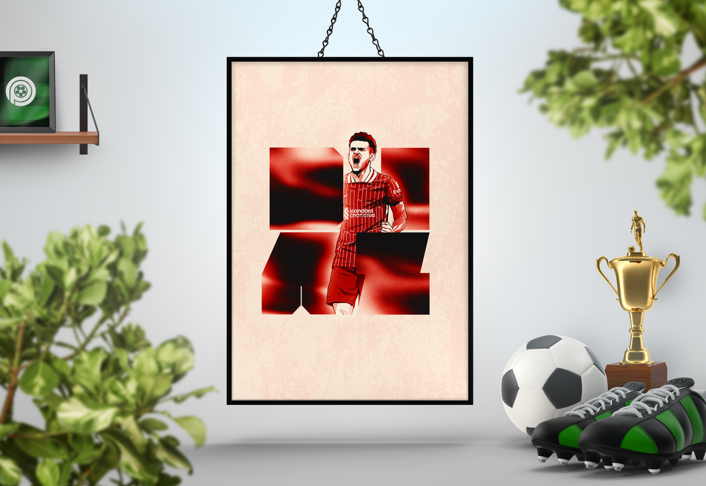 Luis Díaz Blocks Art Print