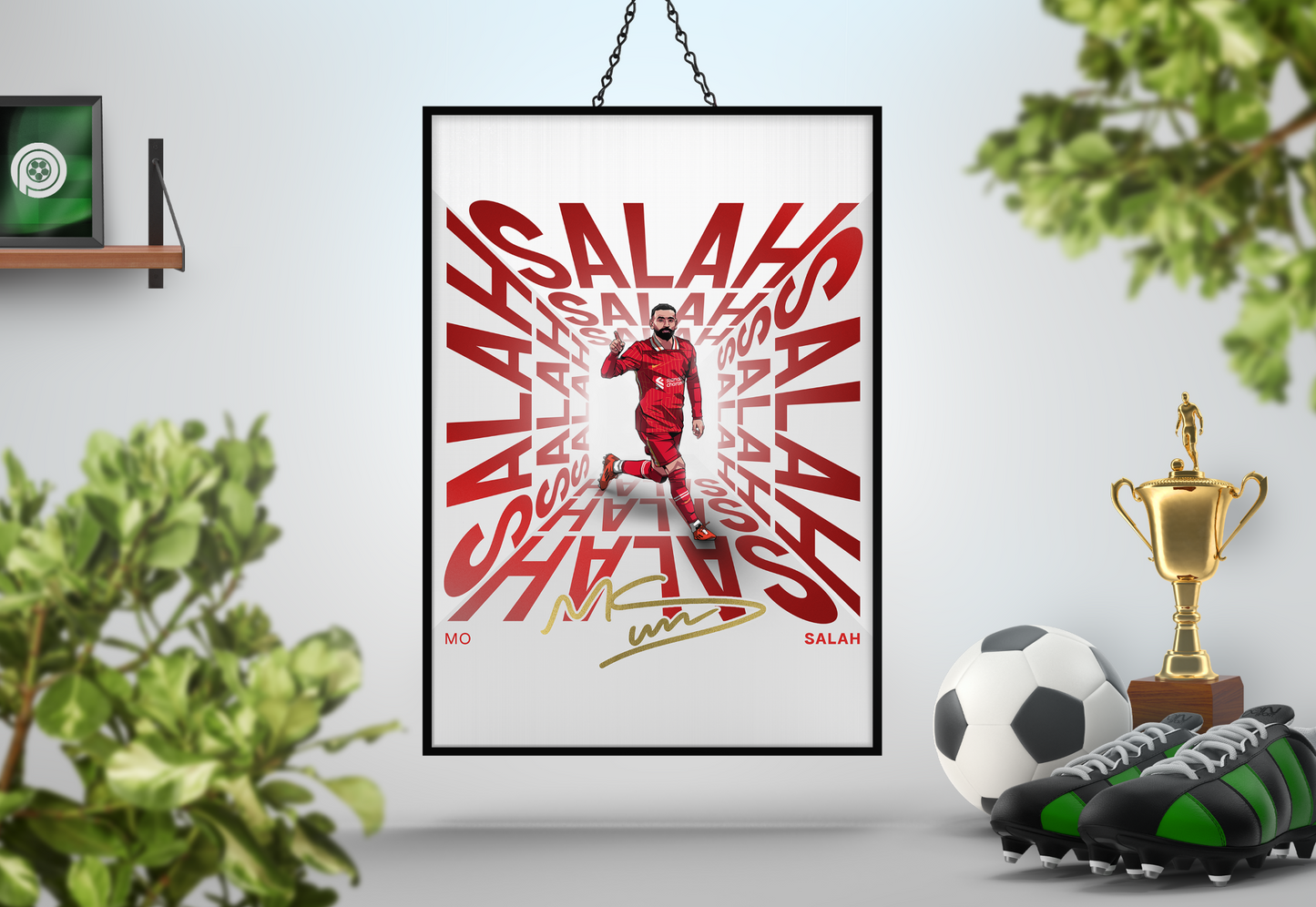 Mohamed Salah Tunnel Art Print