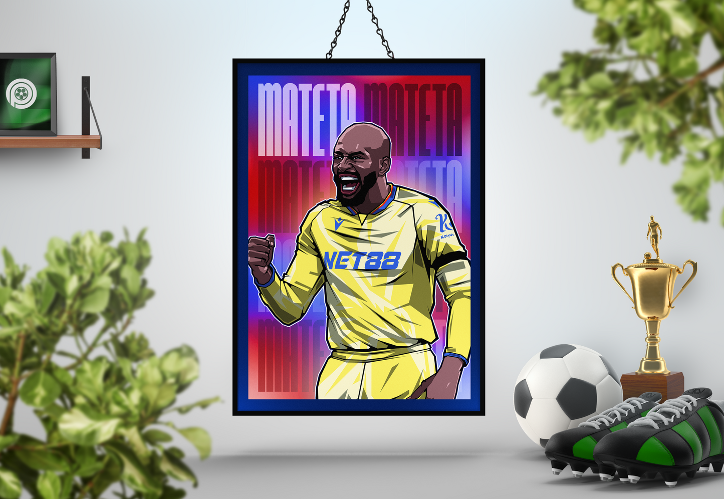 Jean-Philippe Mateta Glow Art Print