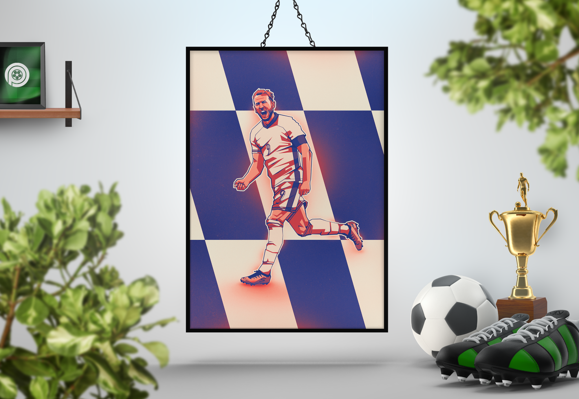 Harry Kane Sections Art Print