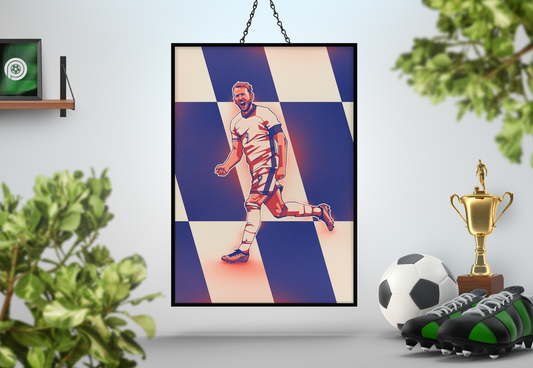 Harry Kane Sections Art Print