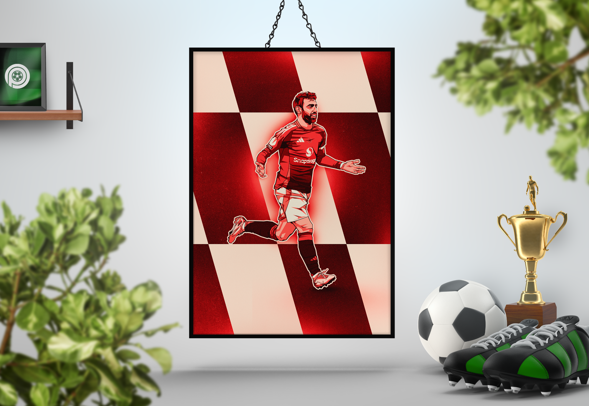Bruno Fernandes Sections Art Print
