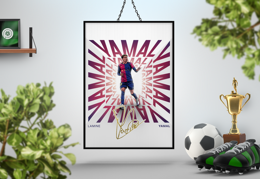 Lamine Yamal Tunnel Art Print