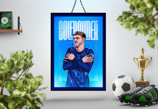 Cole Palmer Glow Art Print