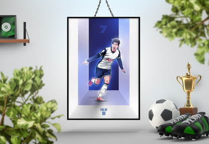 Heung-min Son Walls Art Print