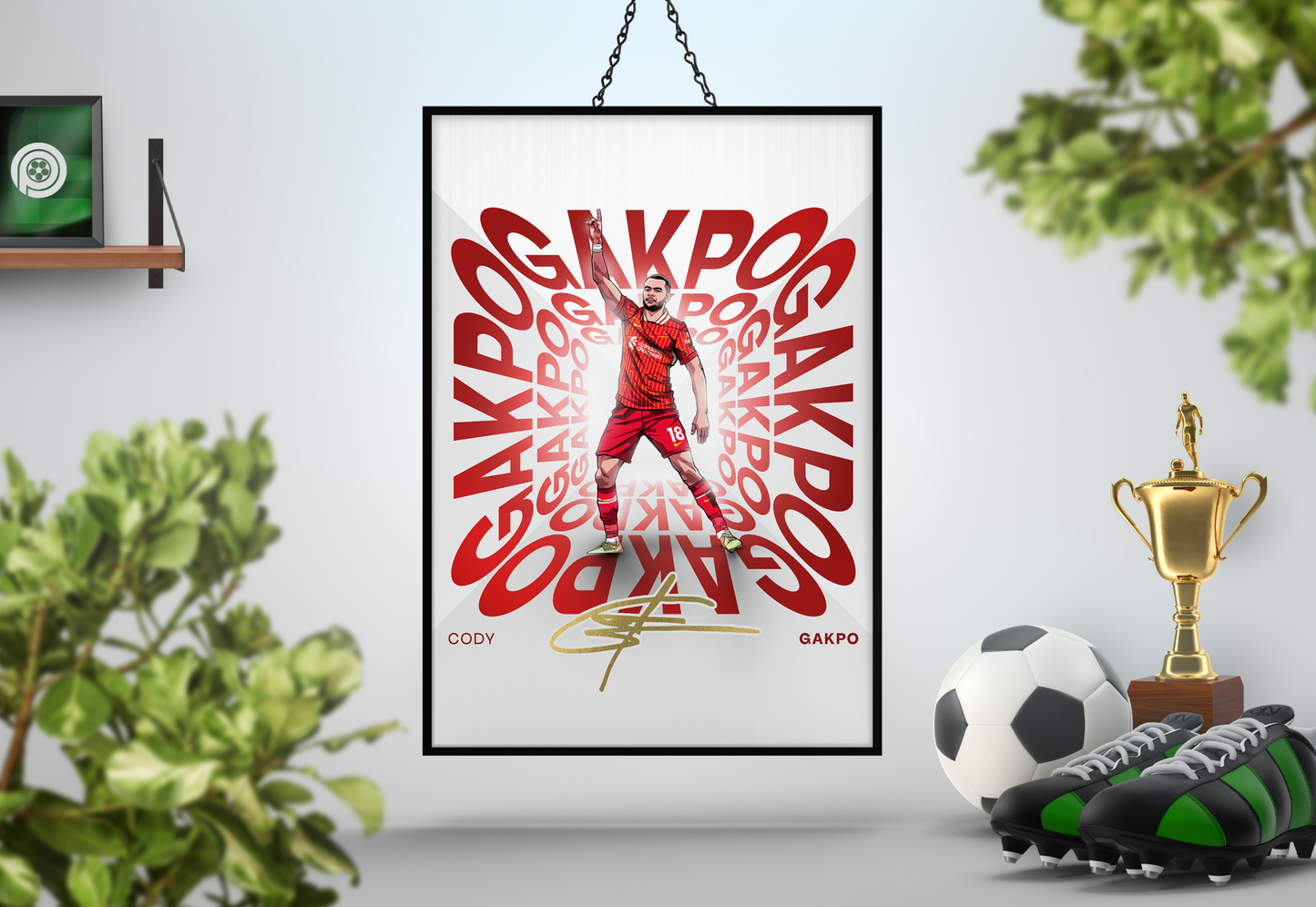 Cody Gakpo Tunnel Art Print