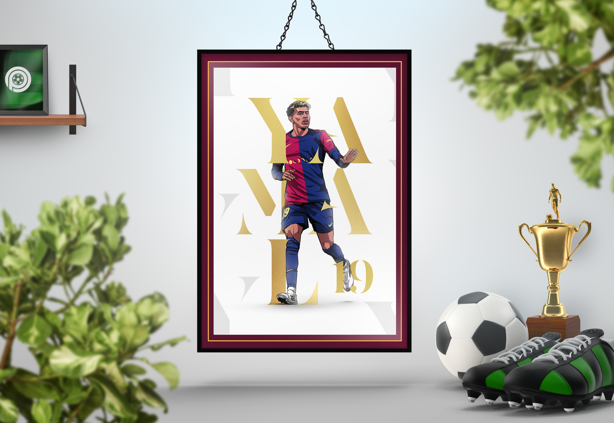 Lamine Yamal Museum Art Print