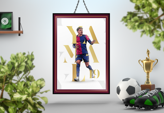 Lamine Yamal Museum Art Print