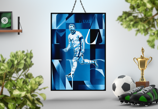 Harry Kane Collage Art Print