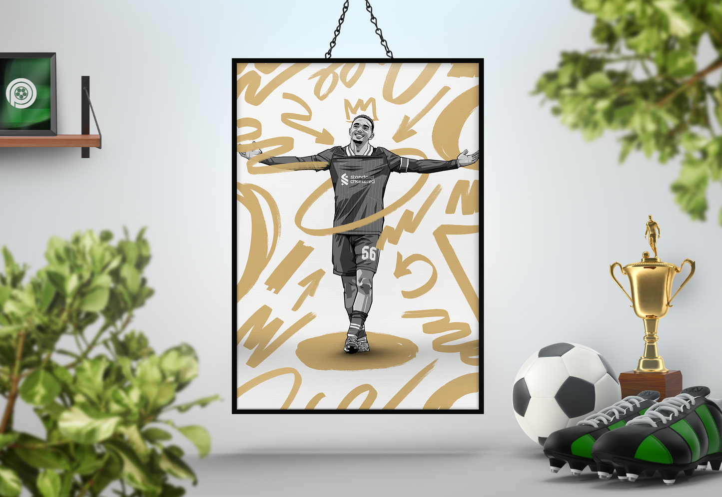 Trent Alexander-Arnold Marker Art Print