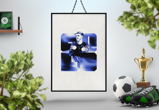 Cole Palmer Blocks Art Print