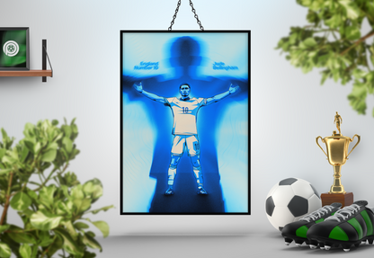 Jude Bellingham Silhouette Art Print