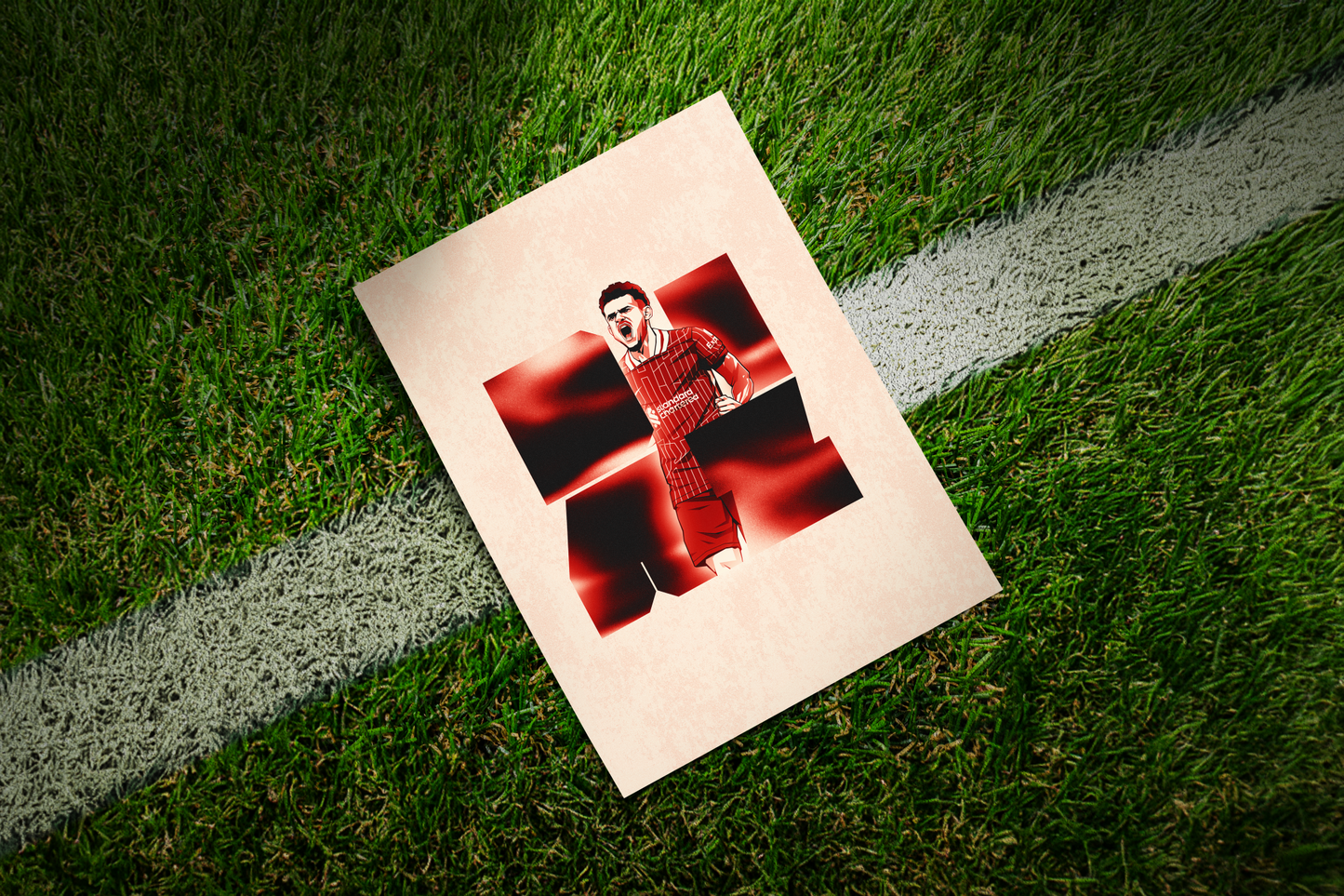 Luis Díaz Blocks Art Print