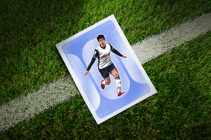 Heung-min Son Rounded Art Print