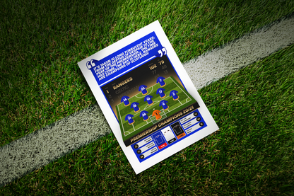 Rangers 19/20 Team Lineup Art Print