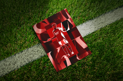 Bukayo Saka Collage Art Print