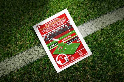 Steven Gerrard GOAL vs West Ham | Art Print | 2005/06 FA Cup Final | Liverpool