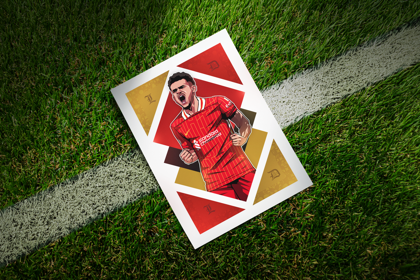 Luis Díaz Diamonds Art Print