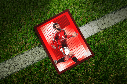 Bruno Fernandes Glow Art Print