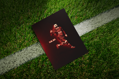 Mohamed Salah Shadows Art Print