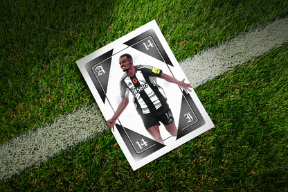Alexander Isak Playing Card Art Print