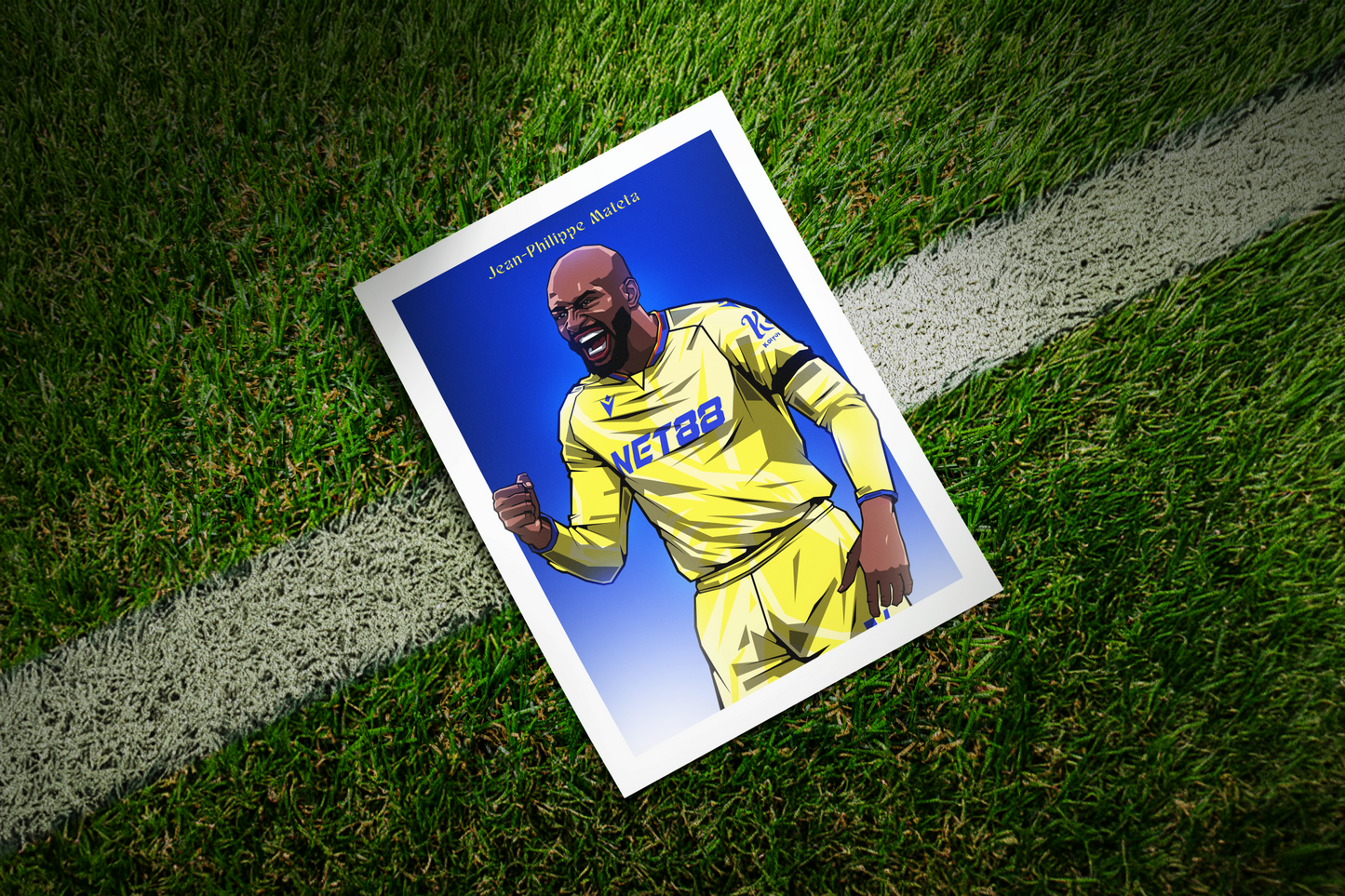 Jean-Philippe Mateta Gradient Art Print