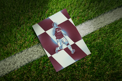 Ollie Watkins Sections Art Print